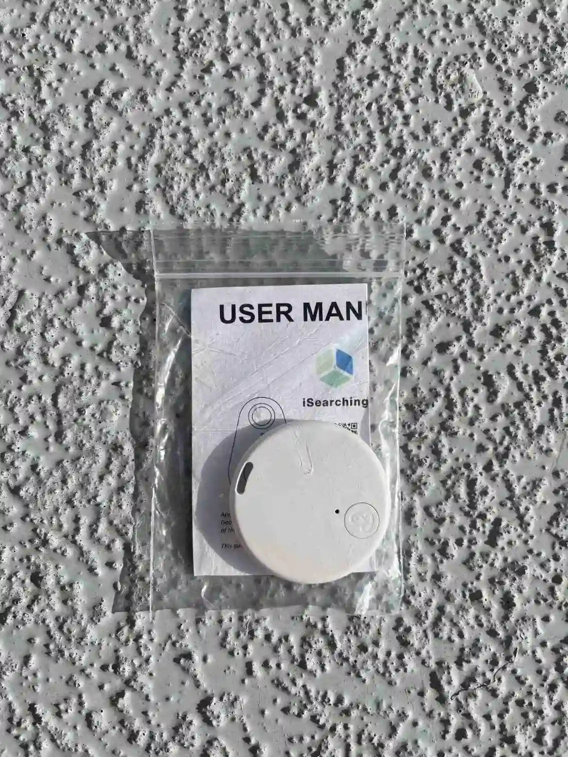 Tracker colour white with manual.